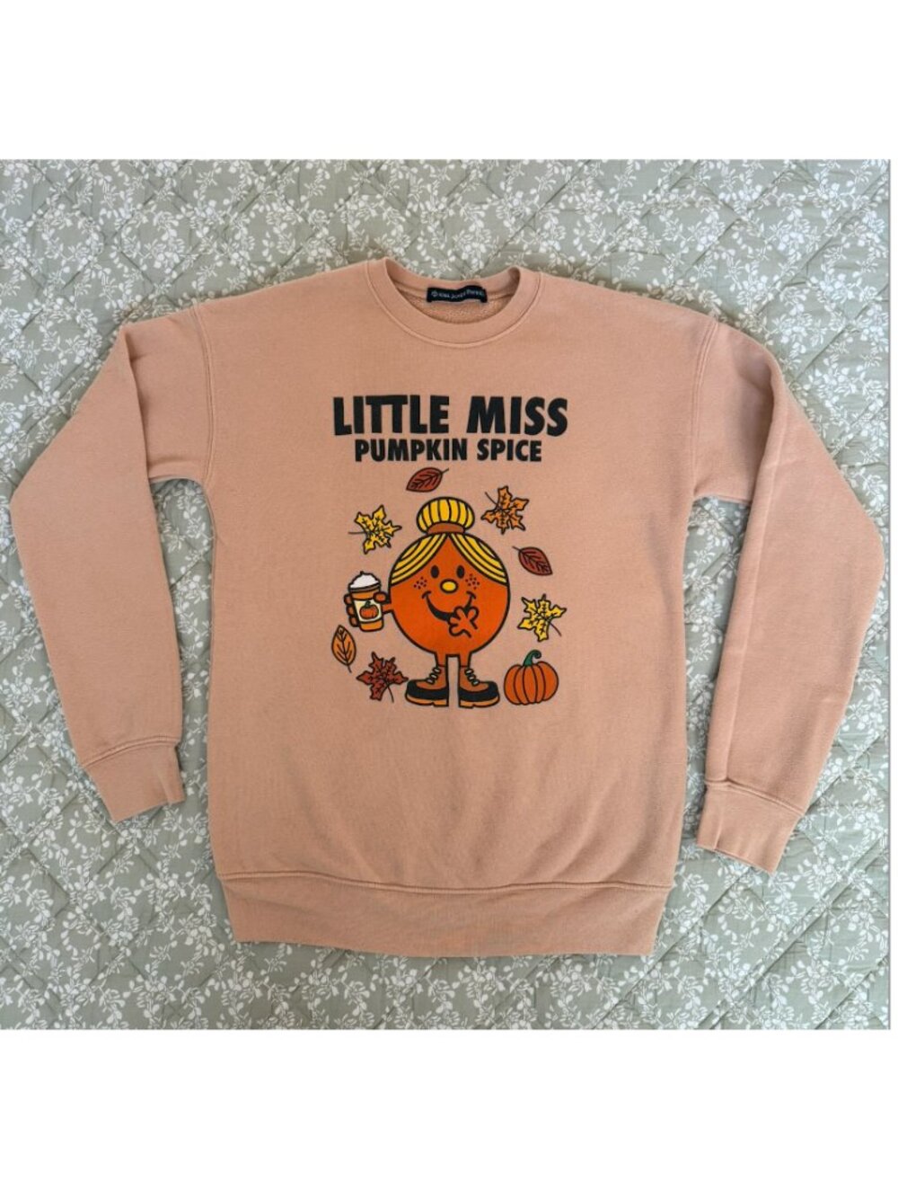KJP Kiel James Patrick Little Miss Pumpkin Spice Sweatshirt XS - Picture 2 of 4